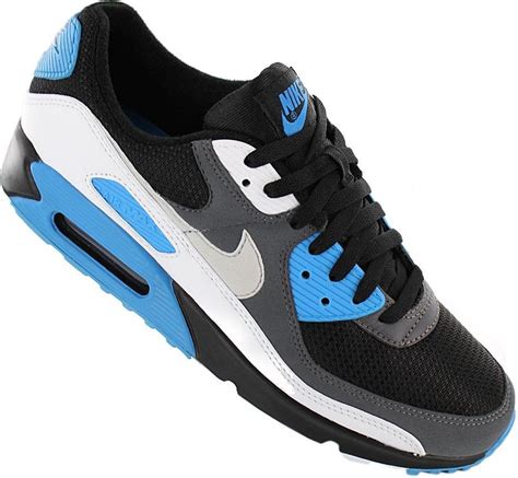 Heren Zwart Air Max 90 Schoenen (7) 